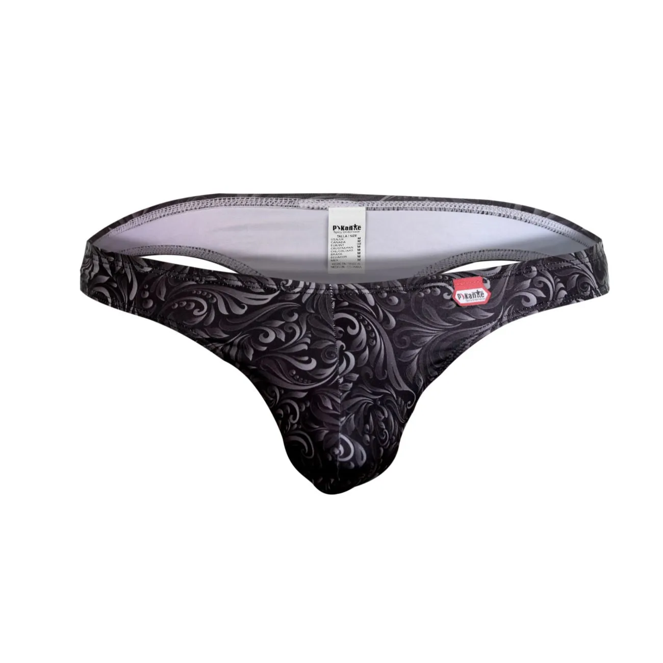 Bekleidung_Pikante_Herrenunterwäsche Pikante PIK 1009 Potenza Tangas Farbe Schwarz