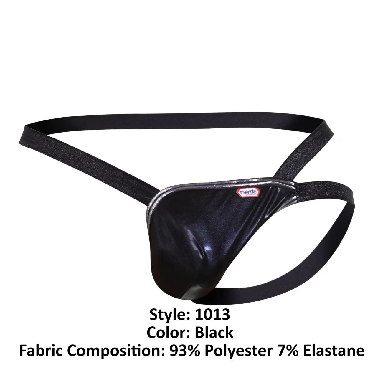 Bekleidung_Pikante_Herrenunterwäsche Pikante PIK 1013 Napoles Jockstrap Farbe Schwarz