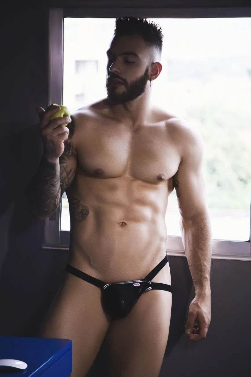 Bekleidung_Pikante_Herrenunterwäsche Pikante PIK 1013 Napoles Jockstrap Farbe Schwarz