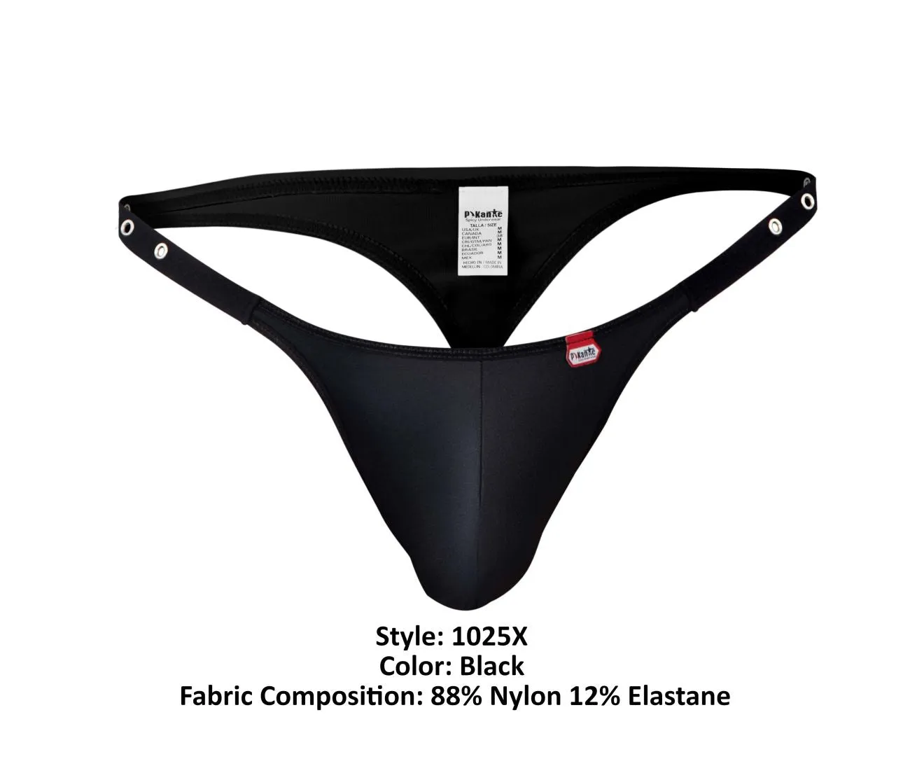 Bekleidung_Pikante_Herrenunterwäsche Pikante PIK 1025X Perusa Tangas Farbe Schwarz
