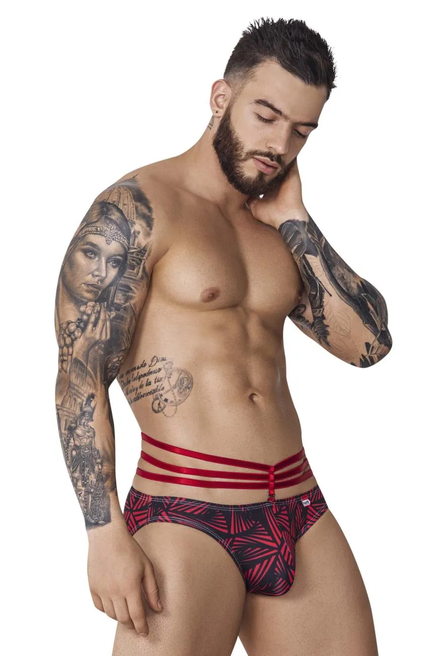 Bekleidung_Pikante_Herrenunterwäsche Pikante PIK 1080 Feuriger Jockstrap Farbe Rot