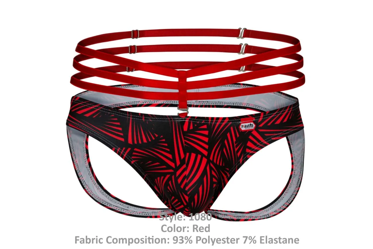 Bekleidung_Pikante_Herrenunterwäsche Pikante PIK 1080 Feuriger Jockstrap Farbe Rot