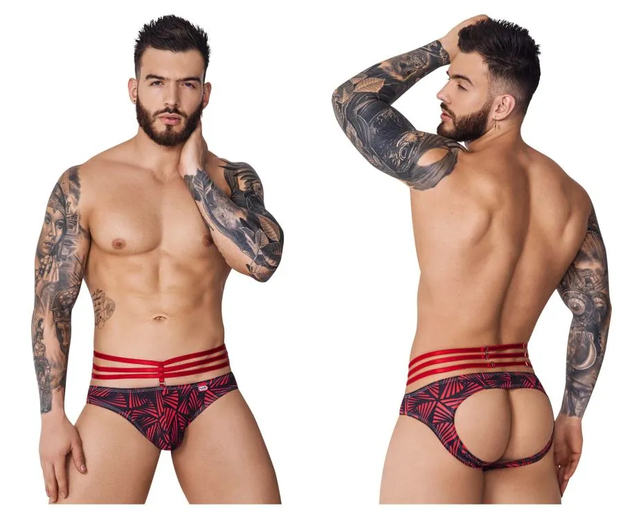 Bekleidung_Pikante_Herrenunterwäsche Pikante PIK 1080 Feuriger Jockstrap Farbe Rot
