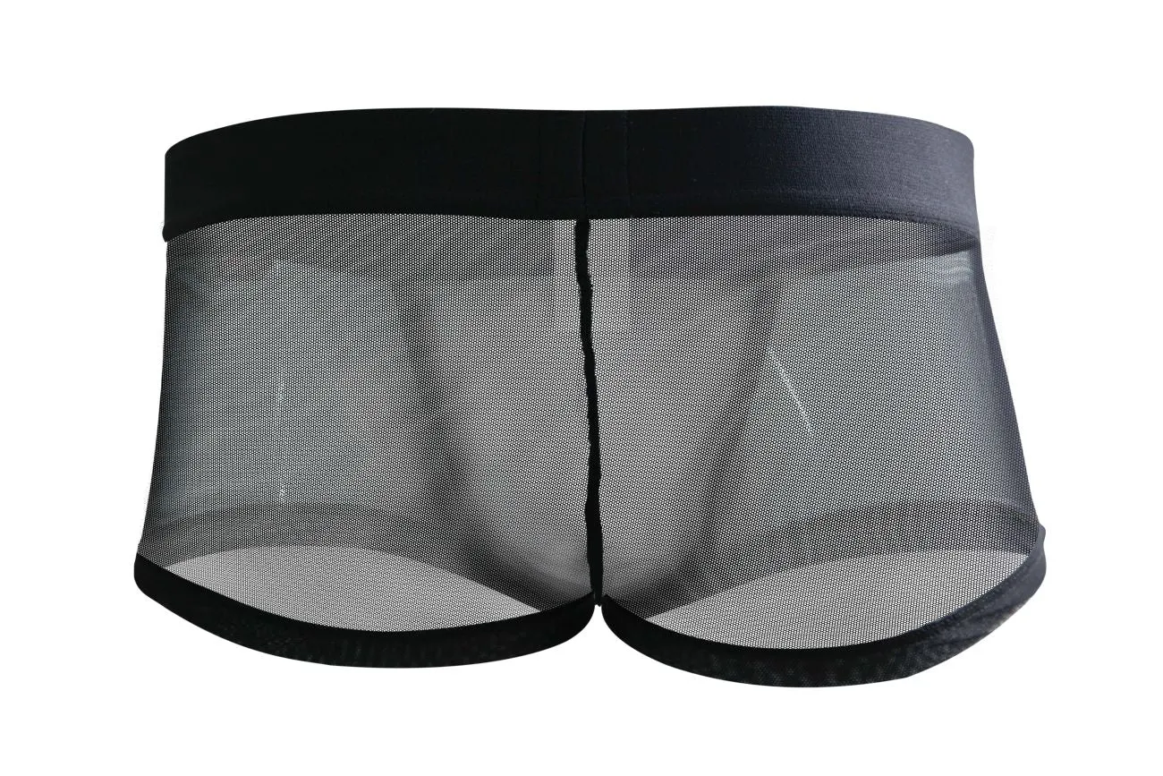 Bekleidung_Pikante_Herrenunterwäsche Pikante PIK 1090 Strapazierfähige Mesh-Slipfarbe Schwarz
