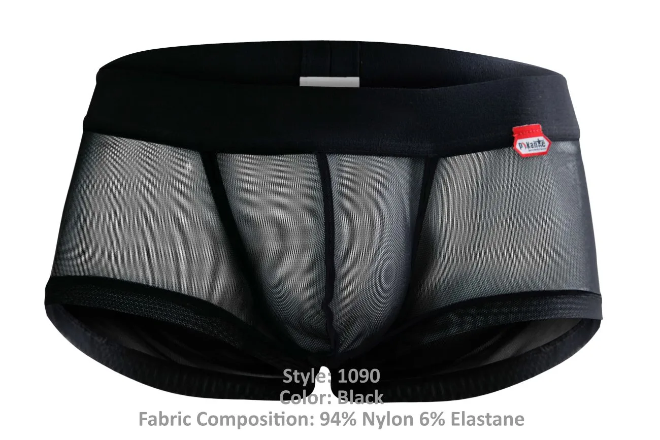 Bekleidung_Pikante_Herrenunterwäsche Pikante PIK 1090 Strapazierfähige Mesh-Slipfarbe Schwarz