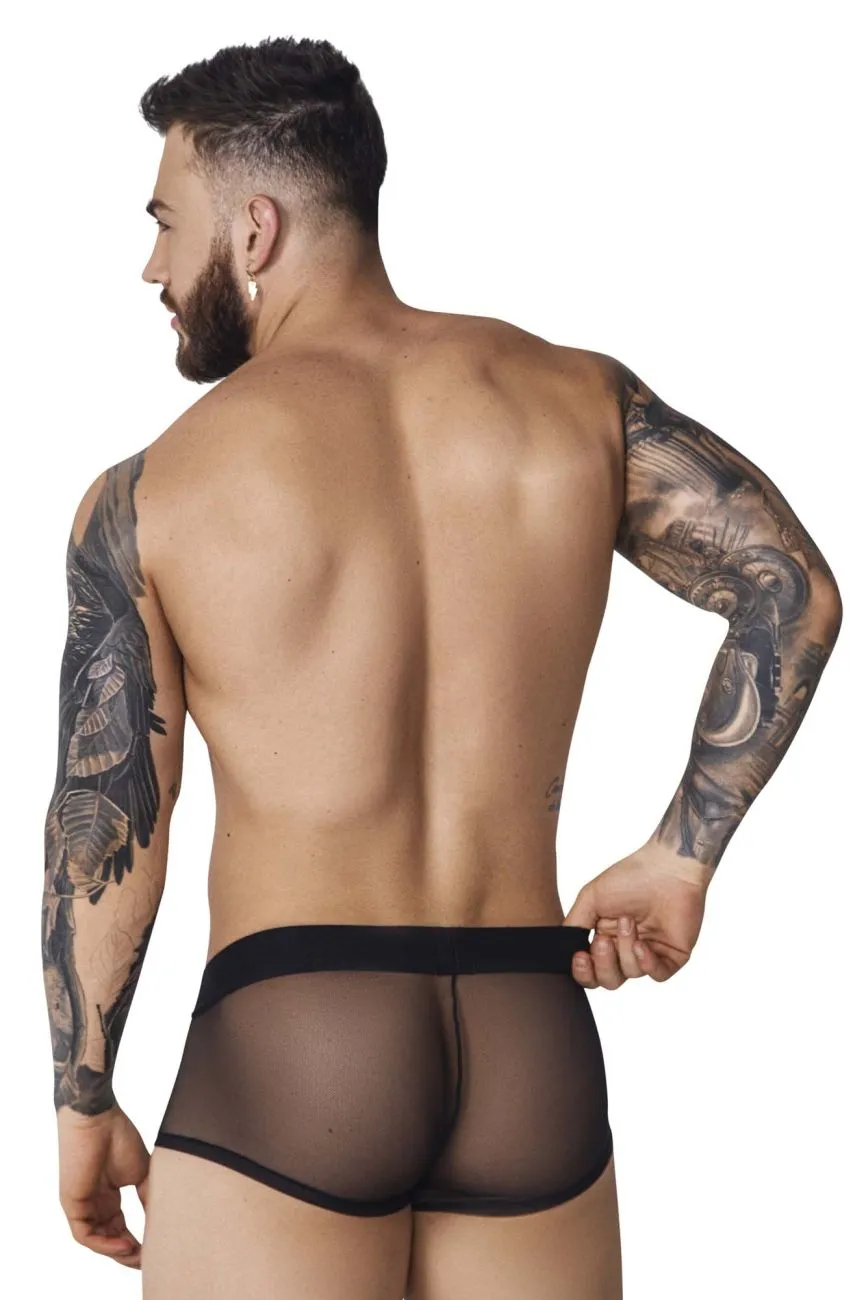 Bekleidung_Pikante_Herrenunterwäsche Pikante PIK 1090 Strapazierfähige Mesh-Slipfarbe Schwarz