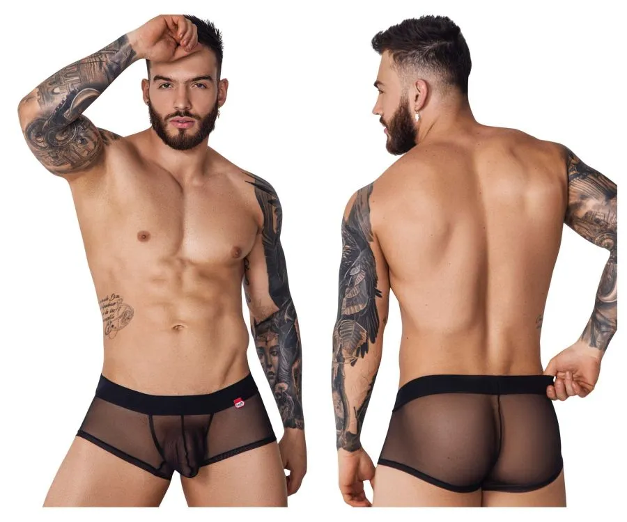 Bekleidung_Pikante_Herrenunterwäsche Pikante PIK 1090 Strapazierfähige Mesh-Slipfarbe Schwarz