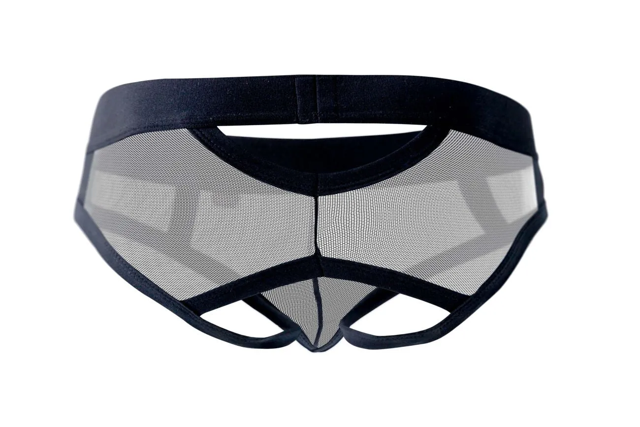 Bekleidung_Pikante_Herrenunterwäsche Pikante PIK 1091 Strapazierfähige Mesh-Slip Farbe Schwarz