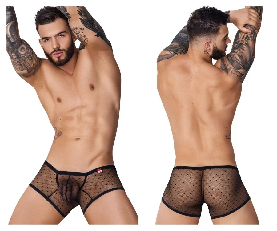 Bekleidung_Pikante_Herrenunterwäsche Pikante PIK 1092 Oomph Mesh Slips Farbe Schwarz