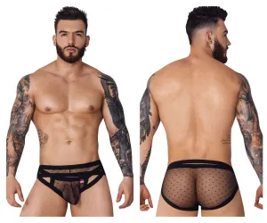 Bekleidung_Pikante_Herrenunterwäsche Pikante PIK 1093 Oomph Mesh Slips Farbe Schwarz