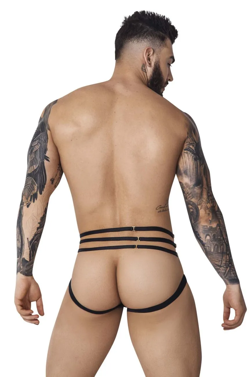Bekleidung_Pikante_Herrenunterwäsche Pikante PIK 1095 Oomph Mesh Jockstrap Farbe Schwarz