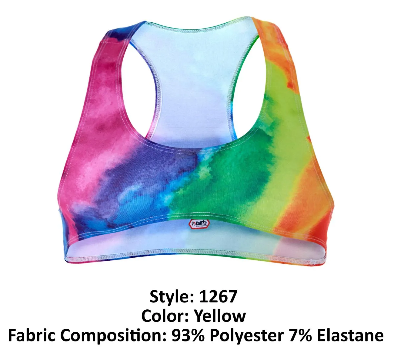 Bekleidung_Pikante_Herrenunterwäsche Pikante PIK 1267 Ultra Crop Top Farbe Gelb