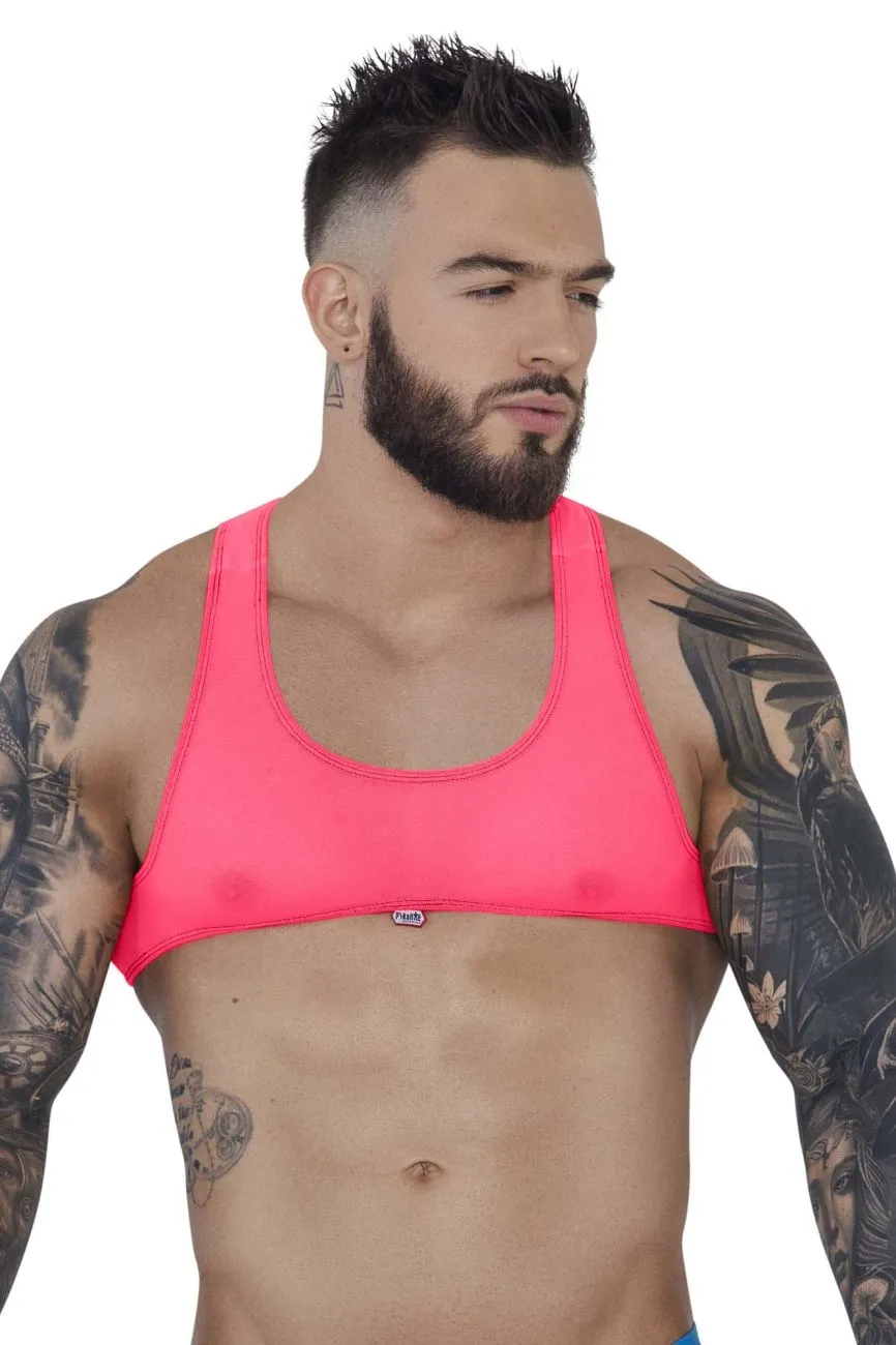 Bekleidung_Pikante_Herrenunterwäsche Pikante PIK 1272 Sonar Crop Top Farbe Fuchsia