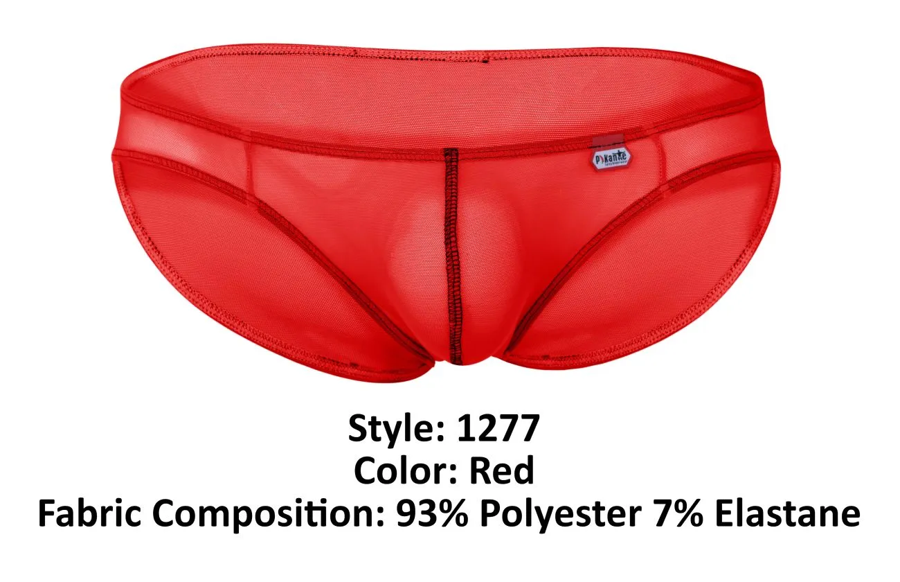 Bekleidung_Pikante_Herrenunterwäsche Pikante PIK 1277 Sonar Slips Farbe Rot