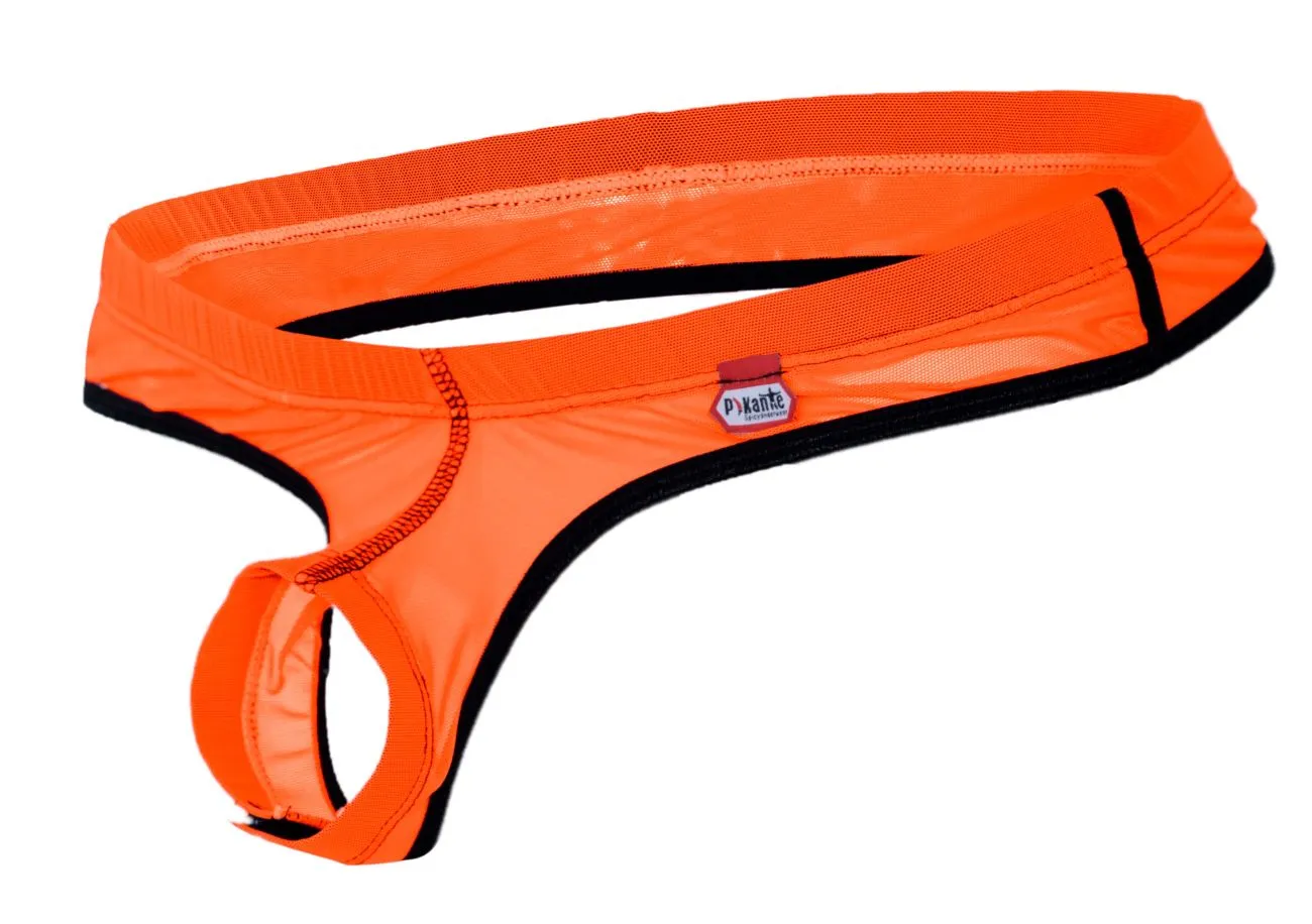 Bekleidung_Pikante_Herrenunterwäsche Pikante PIK 1278 Sonar Ball Lifter Farbe Orange