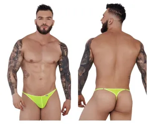 Clothing_Pikante_Mens Underwear Pikante PIK 1284 Bestival Thongs Color Green