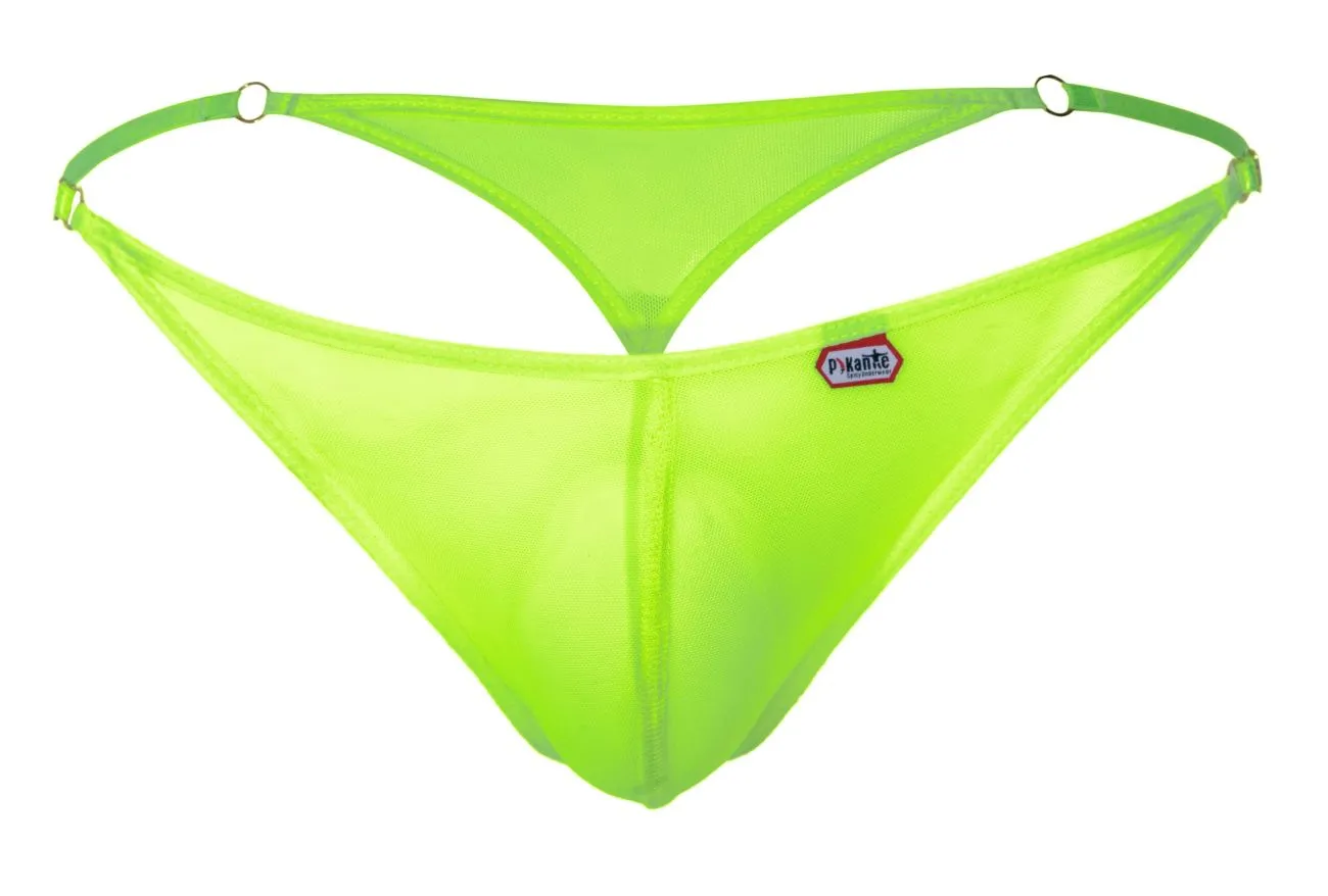 Bekleidung_Pikante_Herrenunterwäsche Pikante PIK 1284 Festival Tangas Farbe Grün