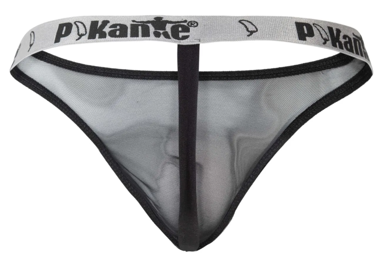 Bekleidung_Pikante_Herrenunterwäsche Pikante PIK 1292 Creamfieland Tangas Farbe Schwarz