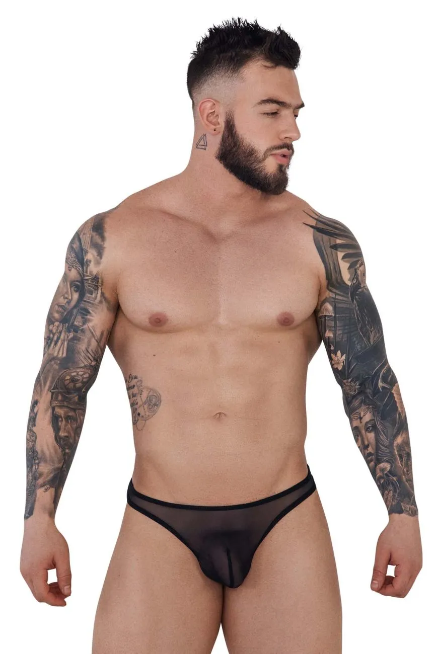 Bekleidung_Pikante_Herrenunterwäsche Pikante PIK 1292 Creamfieland Tangas Farbe Schwarz