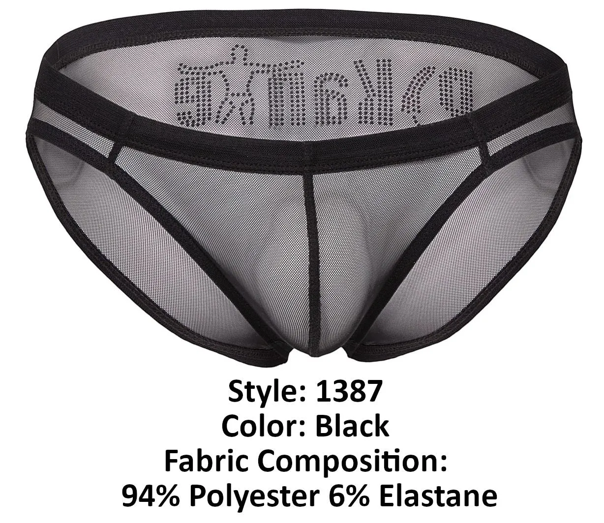 Bekleidung_Pikante_Herrenunterwäsche Pikante PIK 1387 Sense Slips Farbe Schwarz