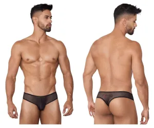 Clothing_Pikante_Mens Underwear Pikante PIK 1388 Sense Thongs Color Black