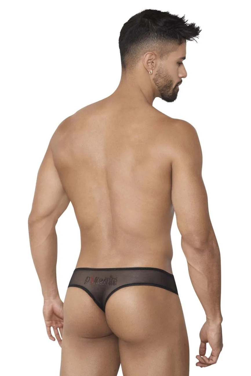 Bekleidung_Pikante_Herrenunterwäsche Pikante PIK 1388 Sinnliche Tangas Farbe Schwarz