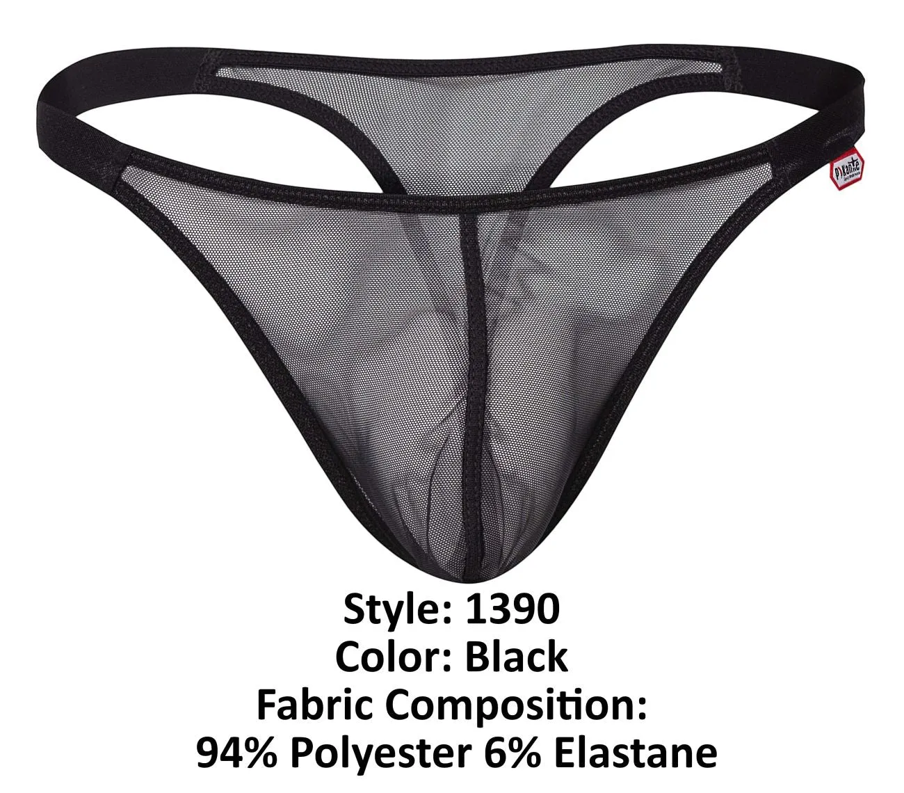 Bekleidung_Pikante_Herrenunterwäsche Pikante PIK 1390 Geschenk-Tangas Farbe Schwarz