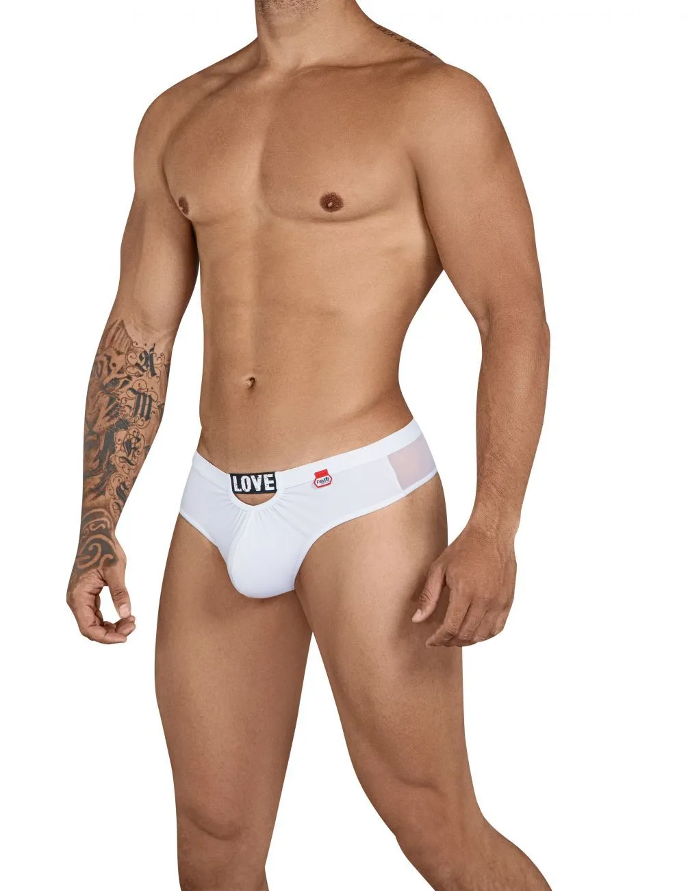 Bekleidung_Pikante_Herrenunterwäsche Pikante PIK 8065 Attitude Tangas Farbe Weiß