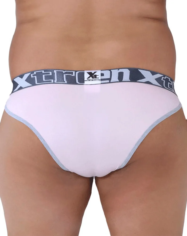 Kleidung_Xtremen_Herrenunterwäsche Xtremen 91057x-3 3er Pack Bikini Grau-blau-rosa