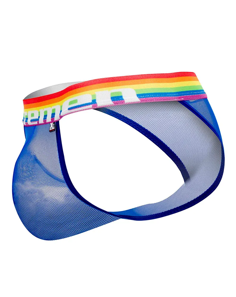 Clothing_Xtremen_Herrenunterwäsche Xtremen 91104 Pride Mesh Bikini
