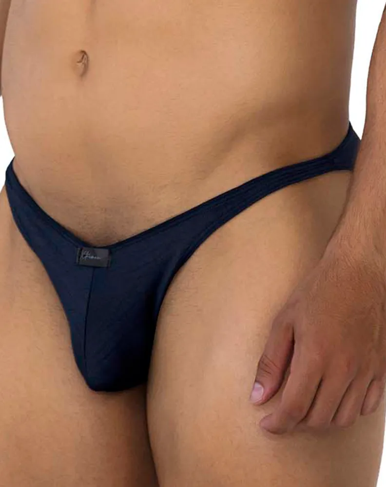 Clothing_Xtremen_Herrenunterwäsche Xtremen 91201 Jacquard-Bikini Dunkelblau