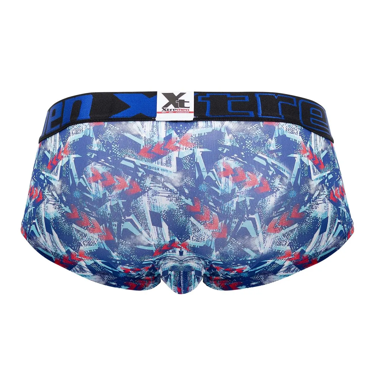 Clothing_Xtremen_Unterwäsche Xtremen 41313 Bedruckte Slipunterhose Farbe Royal