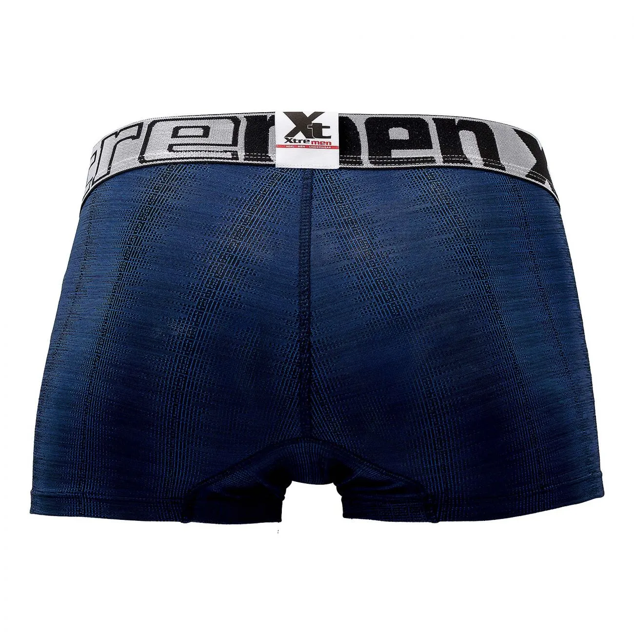 Clothing_Xtremen_Unterwäsche Xtremen 51451C Geometrischer Jacquard-Trunk Farbe Blau