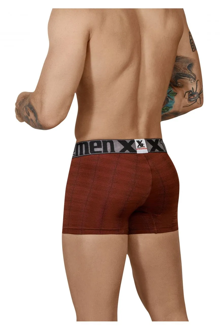 Clothing_Xtremen_Unterwäsche Xtremen 51451C Geometrischer Jacquard Slip Farbe Rot