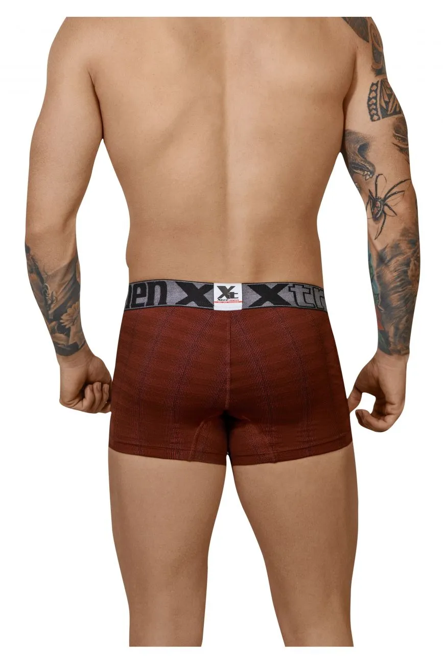 Clothing_Xtremen_Unterwäsche Xtremen 51451C Geometrischer Jacquard Slip Farbe Rot