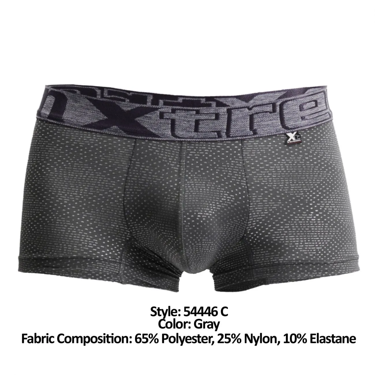 Clothing_Xtremen_Unterwäsche Xtremen 54446C Jacquard Streifen Boxershorts Farbe Grau