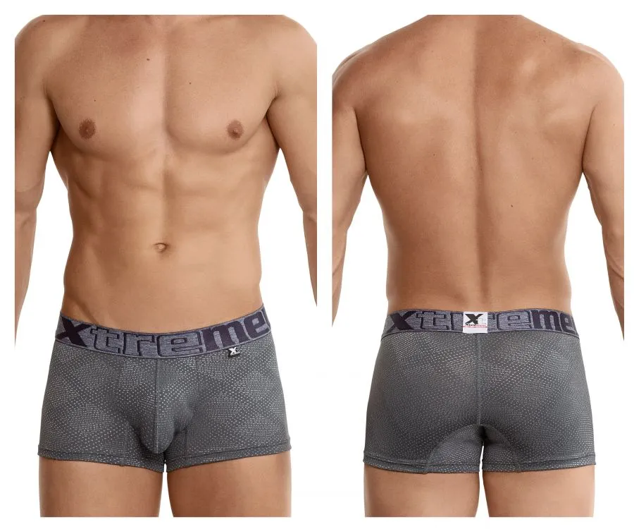Clothing_Xtremen_Unterwäsche Xtremen 54446C Jacquard Streifen Boxershorts Farbe Grau