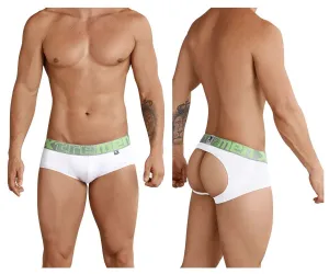 Clothing_Xtremen_Unterwäsche Xtremen 91032 Poheber Jockstrap Farbe Weiß-Silber