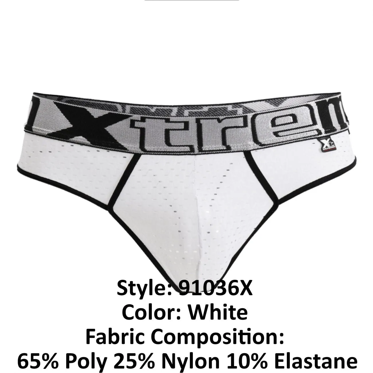 Clothing_Xtremen_Unterwäsche Xtremen 91036X Mesh Tangas Farbe Weiß