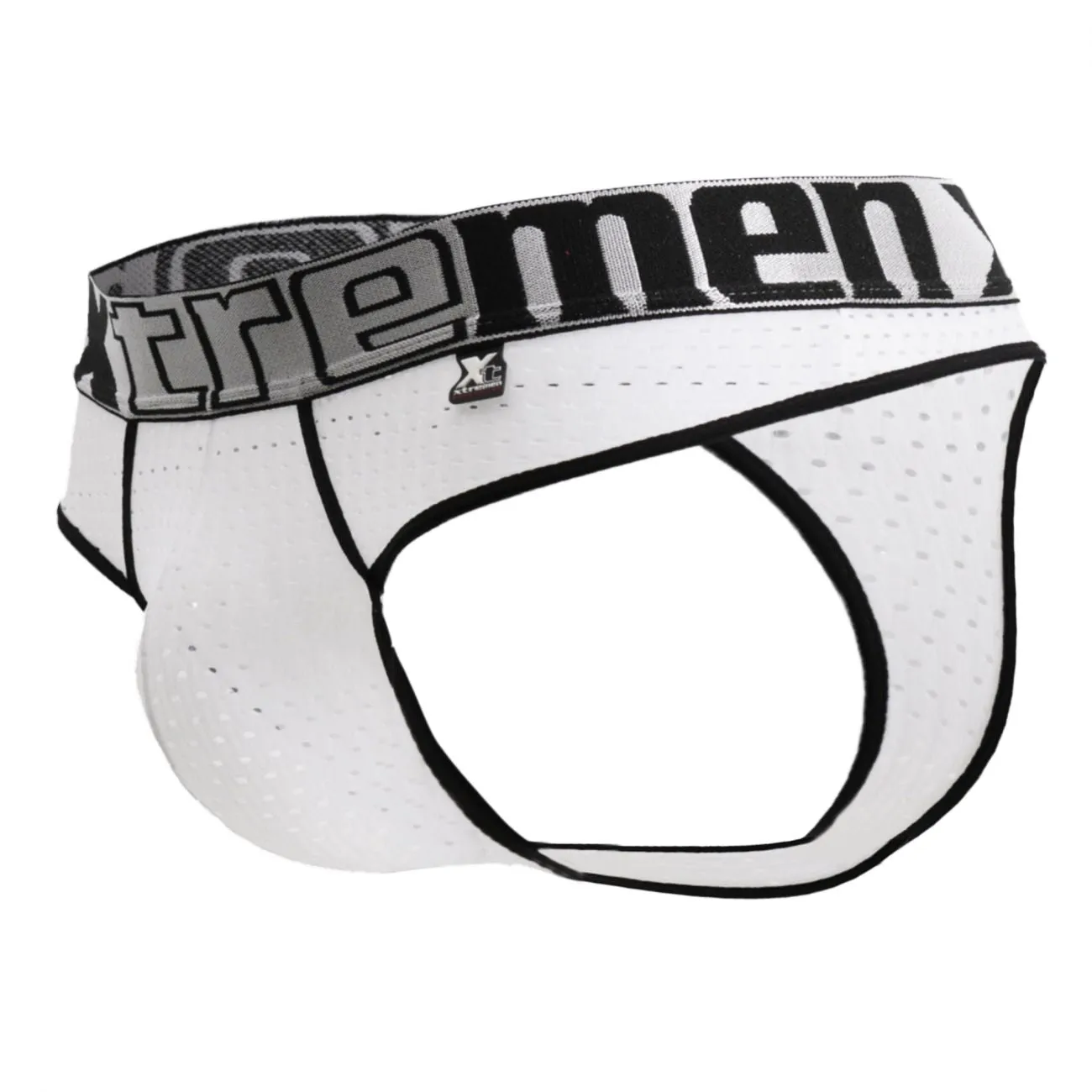 Clothing_Xtremen_Unterwäsche Xtremen 91036X Mesh Tangas Farbe Weiß