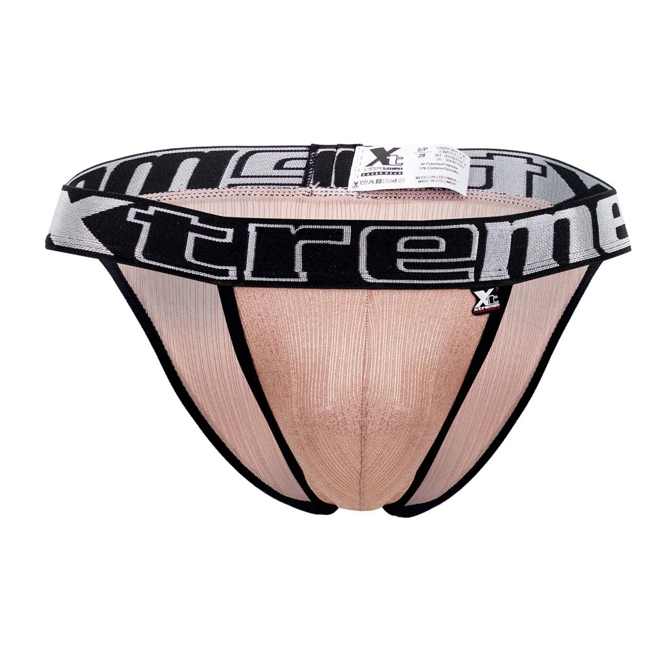 Clothing_Xtremen_Unterwäsche Xtremen 91089X Frice Mikrofaser-Bikini Farbe Rosa