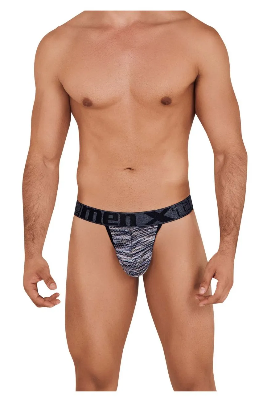 Clothing_Xtremen_Unterwäsche Xtremen 91098 Mikrofasermesh-Bikini Farbe Schwarz