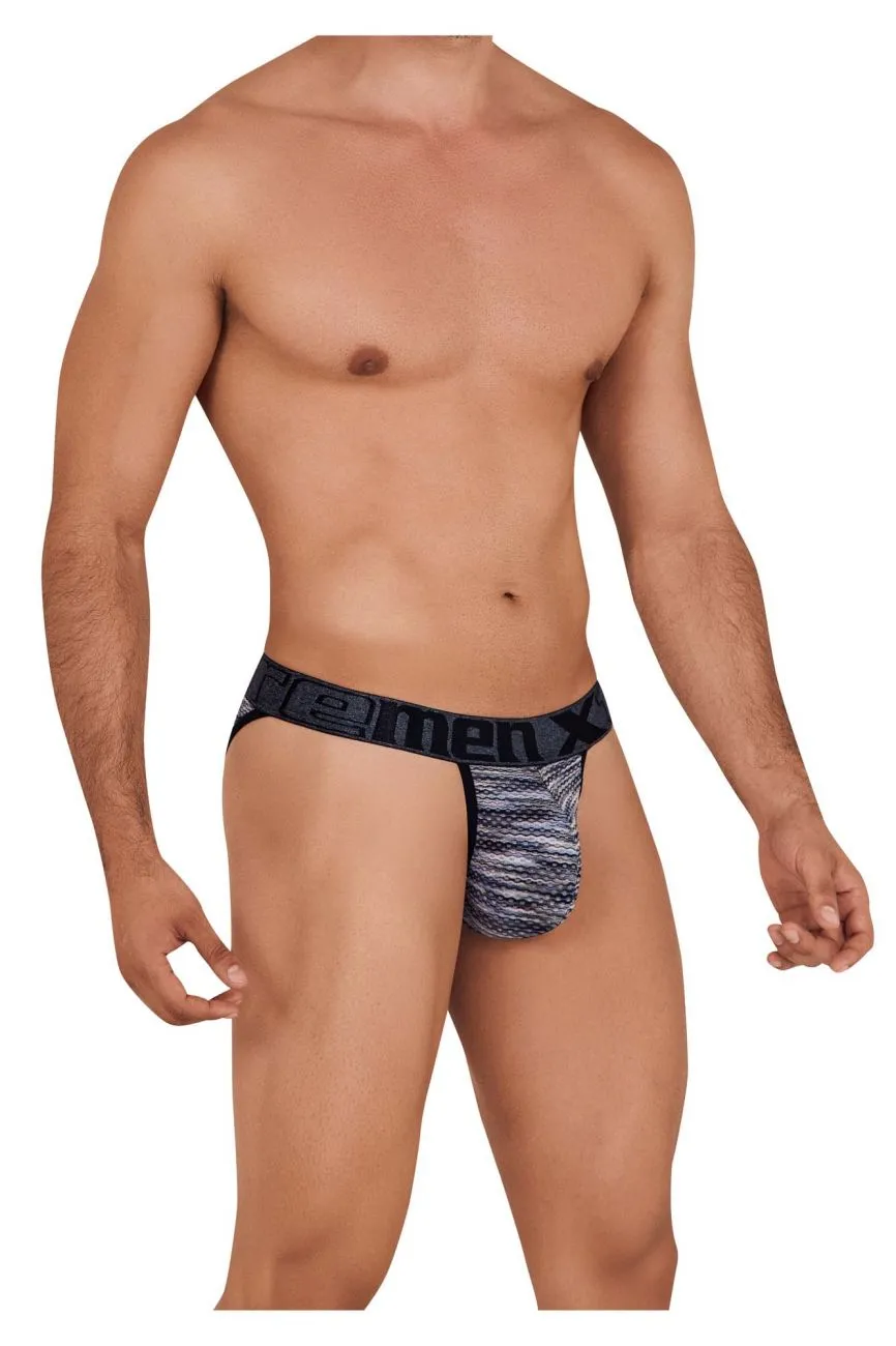 Clothing_Xtremen_Unterwäsche Xtremen 91098 Mikrofasermesh-Bikini Farbe Schwarz