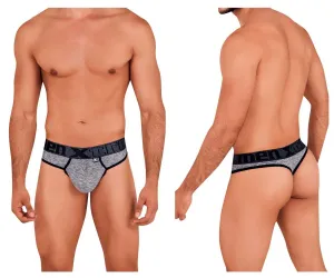 Clothing_Xtremen_Underwear Xtremen 91101 Microfiber Thongs Color Jasper Gray