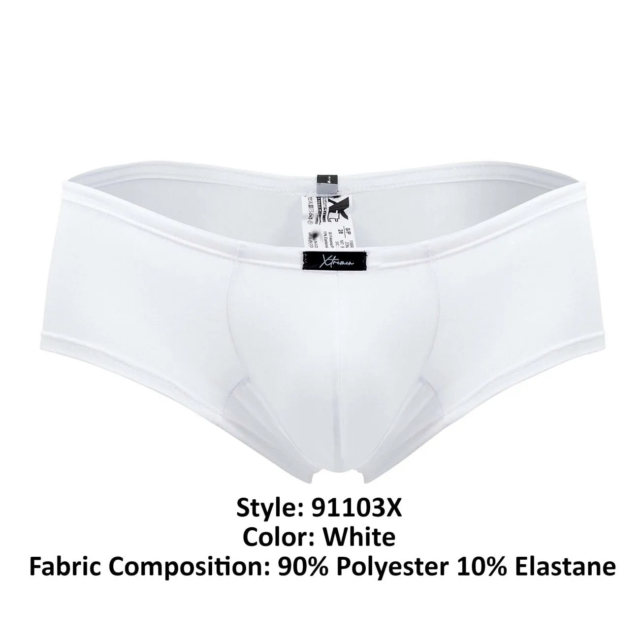 Clothing_Xtremen_Unterwäsche Xtremen 91103X Mikrofaser-Slip Farbe Weiß