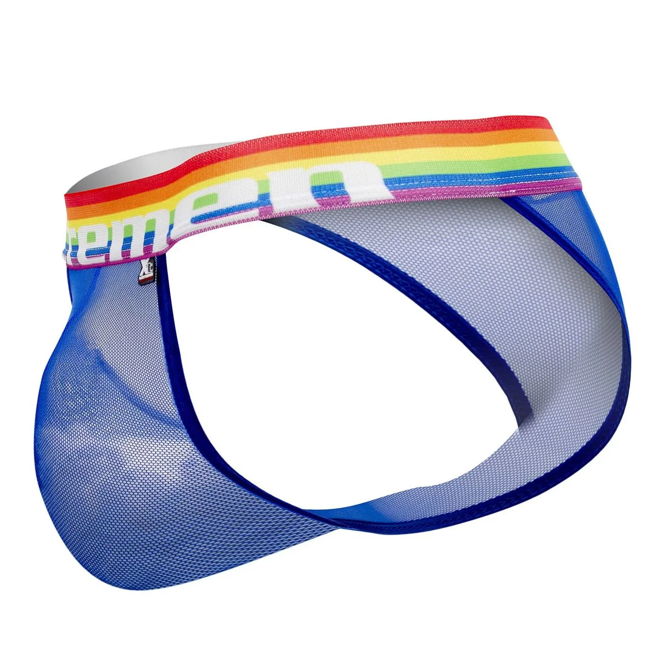 Clothing_Xtremen_Unterwäsche Xtremen 91104 Pride Mesh Bikini Farbe Royal