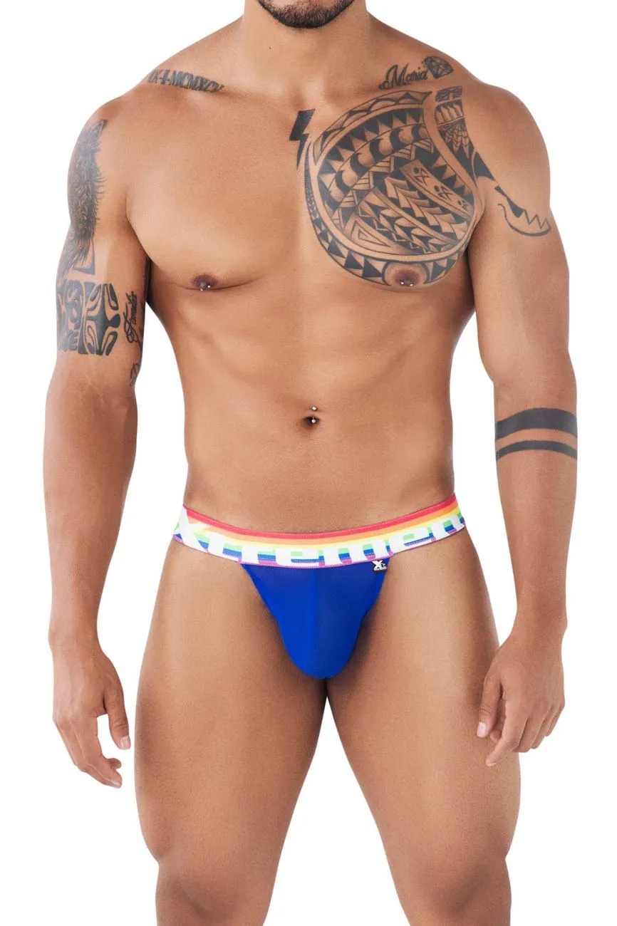 Clothing_Xtremen_Unterwäsche Xtremen 91104 Pride Mesh Bikini Farbe Royal