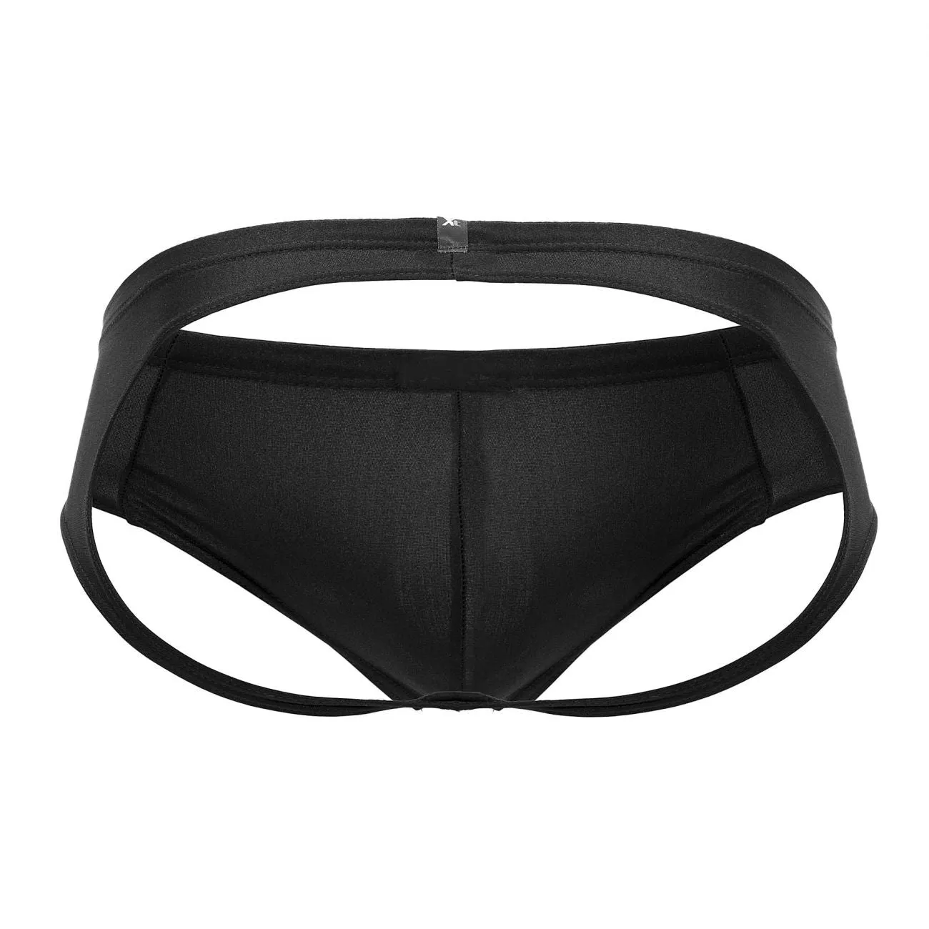Clothing_Xtremen_Unterwäsche Xtremen 91111 Super Glanz Jockstrap Farbe Schwarz