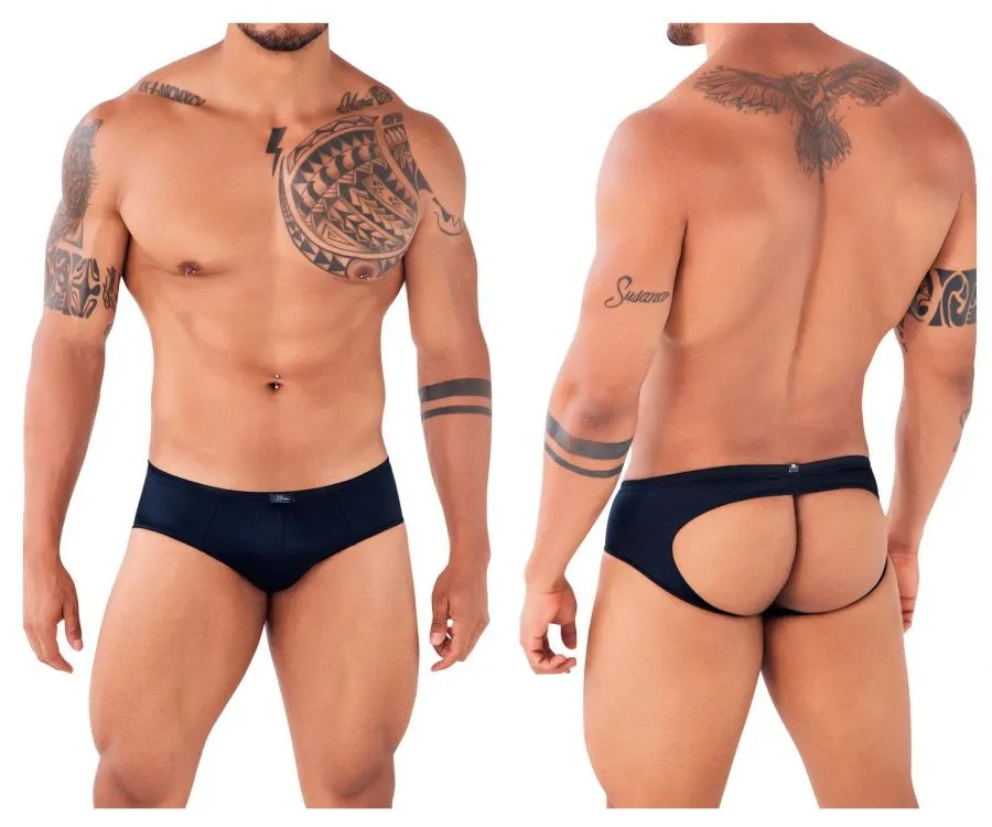 Clothing_Xtremen_Unterwäsche Xtremen 91111 Super Glanz Jockstrap Farbe Schwarz