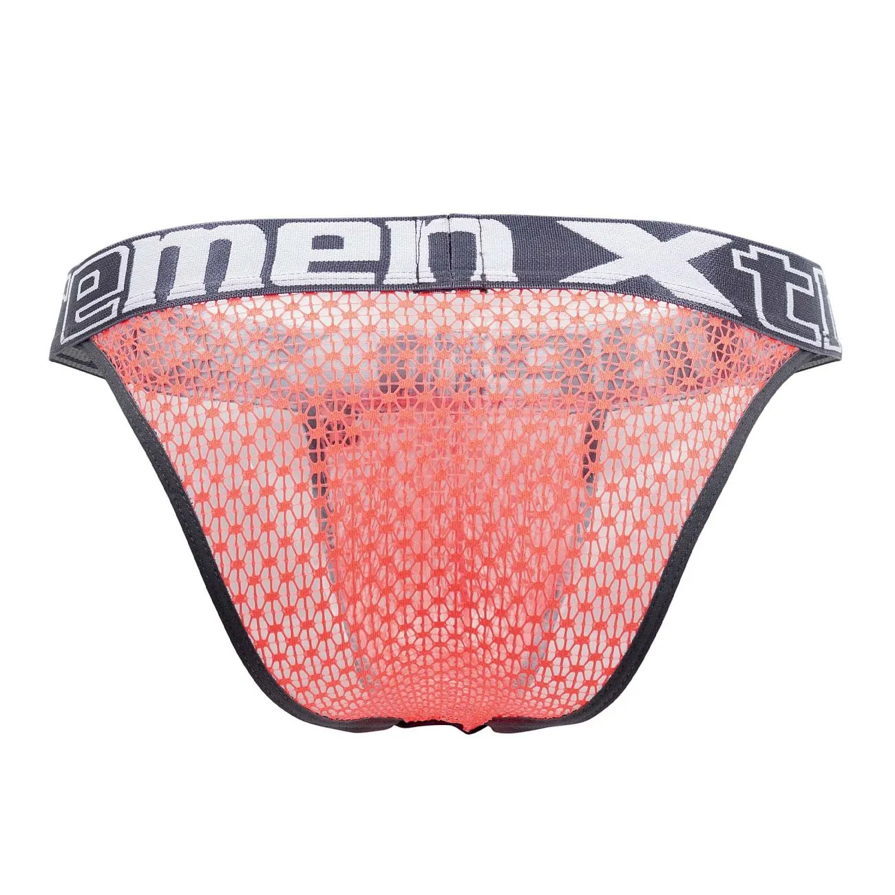 Clothing_Xtremen_Unterwäsche Xtremen 91117 Spitzen-Bikini Farbe Koralle